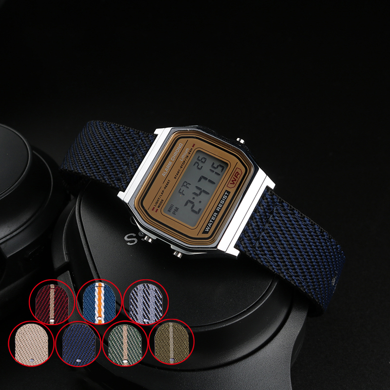 New Nylon Watchband for Casio  - Canvas Strap Watch recensione e prezzo