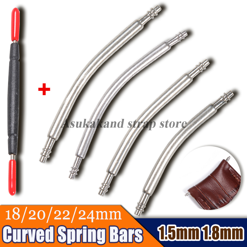 10pcs 1.5mm 1.8mm Diameter Sta - Curved Spring Bar recensione e prezzo