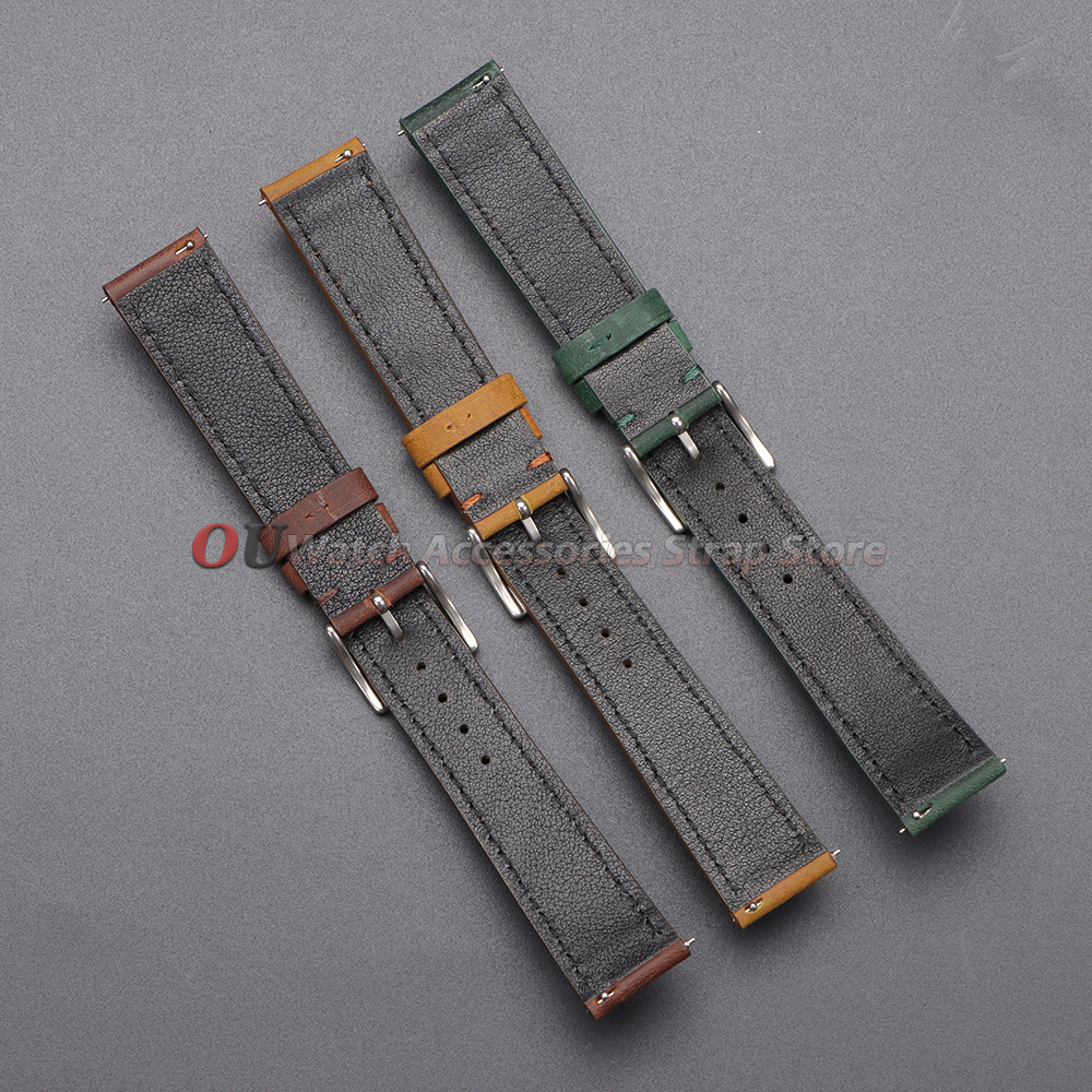 18mm 19mm 20mm 21mm 22mm 24mm  - Leather Strap Quick Release recensione e prezzo
