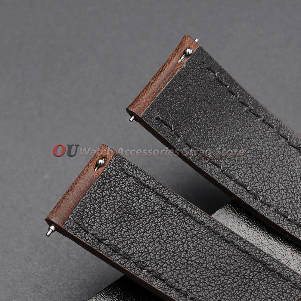 18mm 19mm 20mm 21mm 22mm 24mm  - Leather Strap Quick Release recensione e prezzo