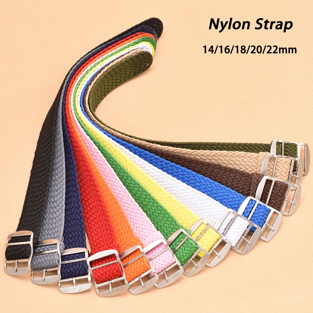 Woven Nylon Watch Strap 14mm 1 - Perlon Strap Woven recensione e prezzo