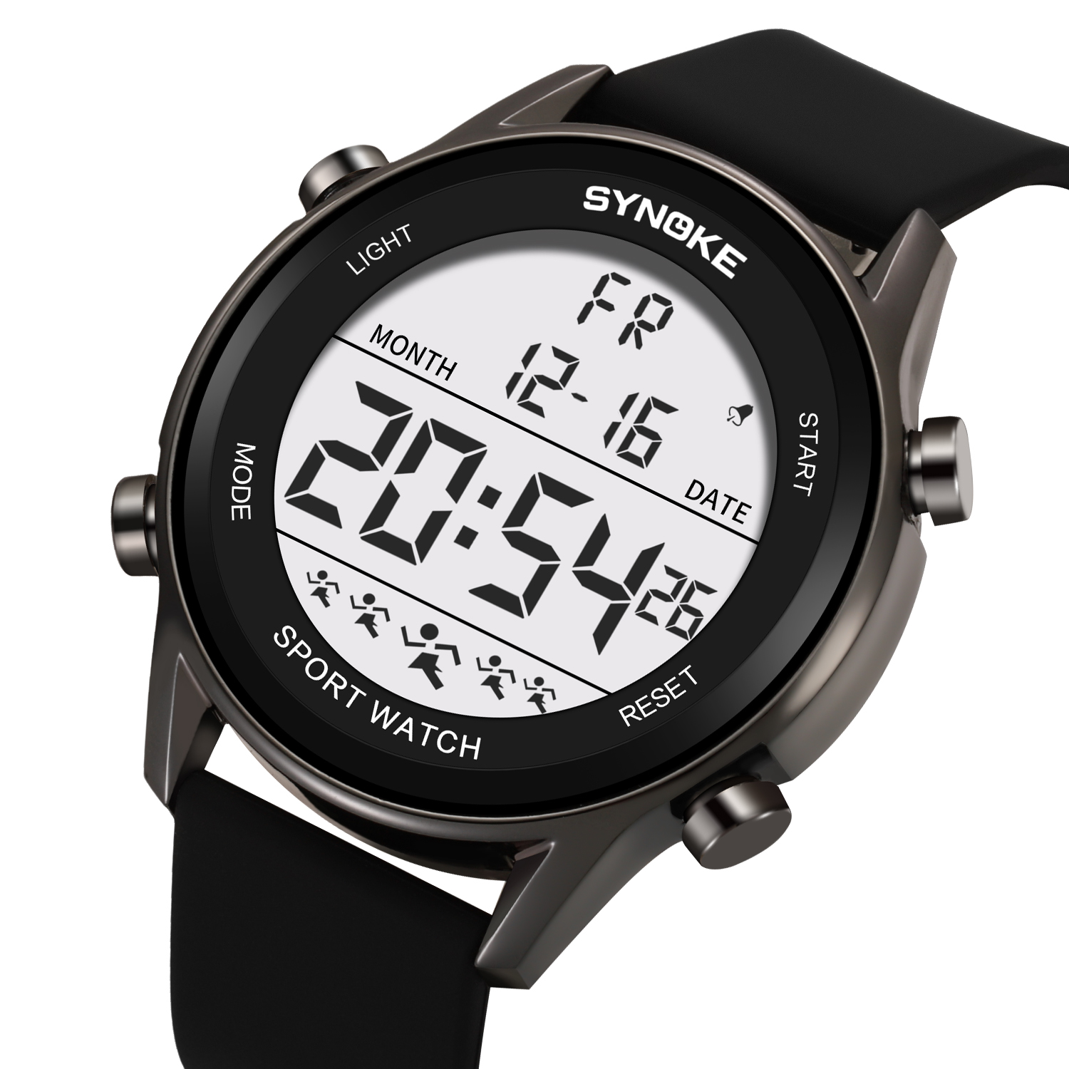 Digital Watches For Men Waterp - Rubber Strap Diver recensione e prezzo