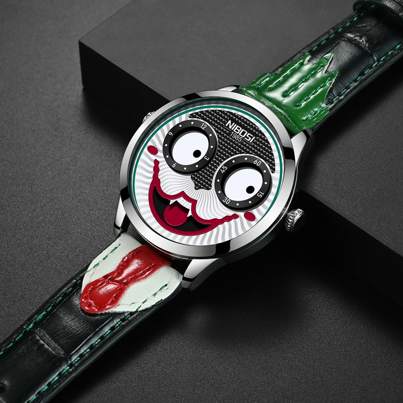 Cool Joker Watch Men Classic M - Leather Watch Band Men recensione e prezzo