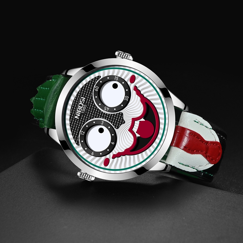 Cool Joker Watch Men Classic M - Leather Watch Band Men recensione e prezzo