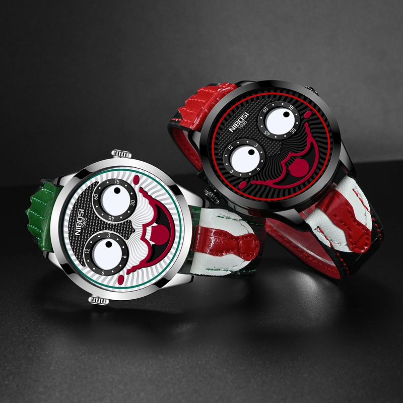 Cool Joker Watch Men Classic M - Leather Watch Band Men recensione e prezzo