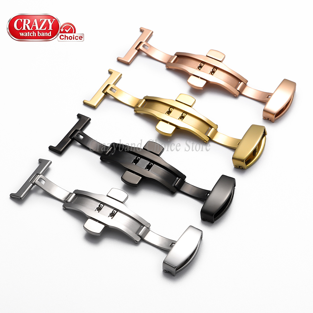 Stainless Steel Butterfly Buck - Butterfly Clasp Deployant recensione e prezzo
