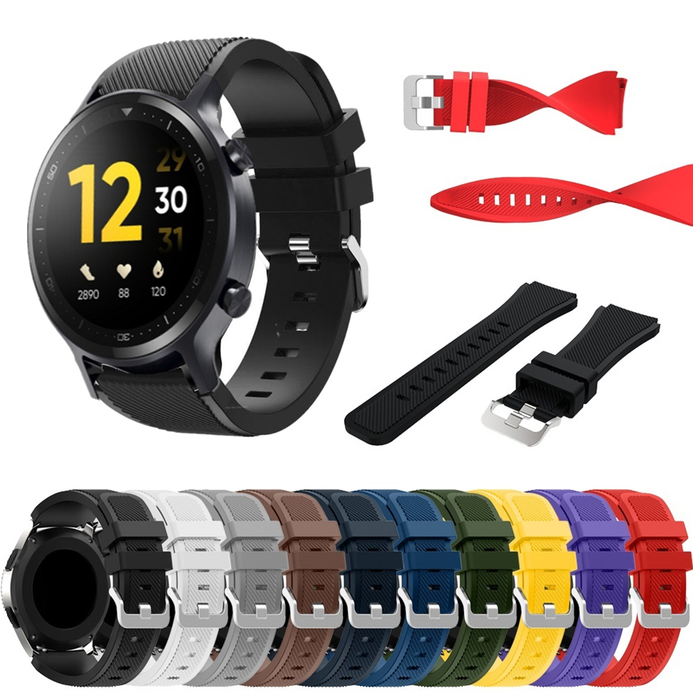 22mm Silicone Strap For Realme - Silicone Watch Band 22Mm recensione e prezzo