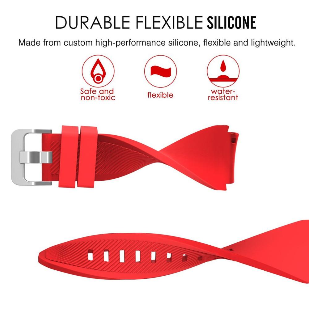 22mm Silicone Strap For Realme - Silicone Watch Band 22Mm recensione e prezzo