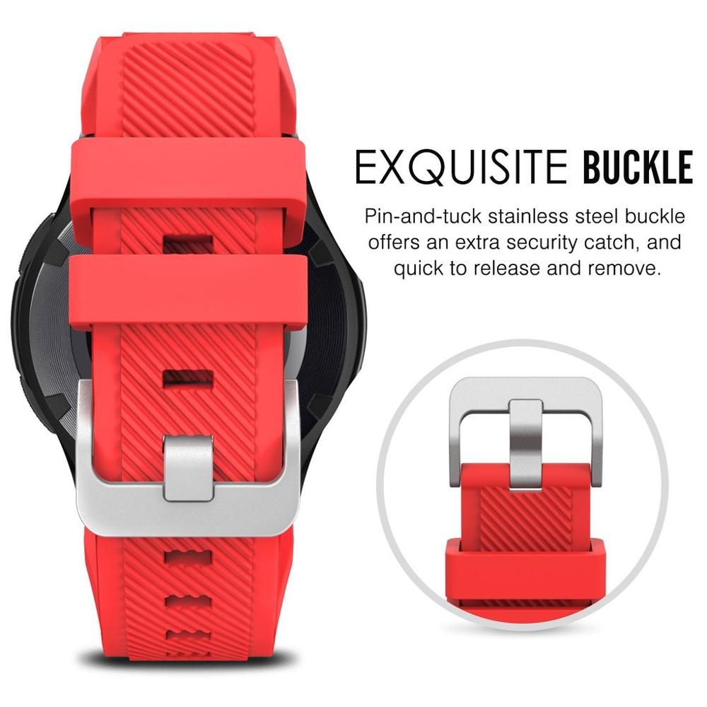 22mm Silicone Strap For Realme - Silicone Watch Band 22Mm recensione e prezzo