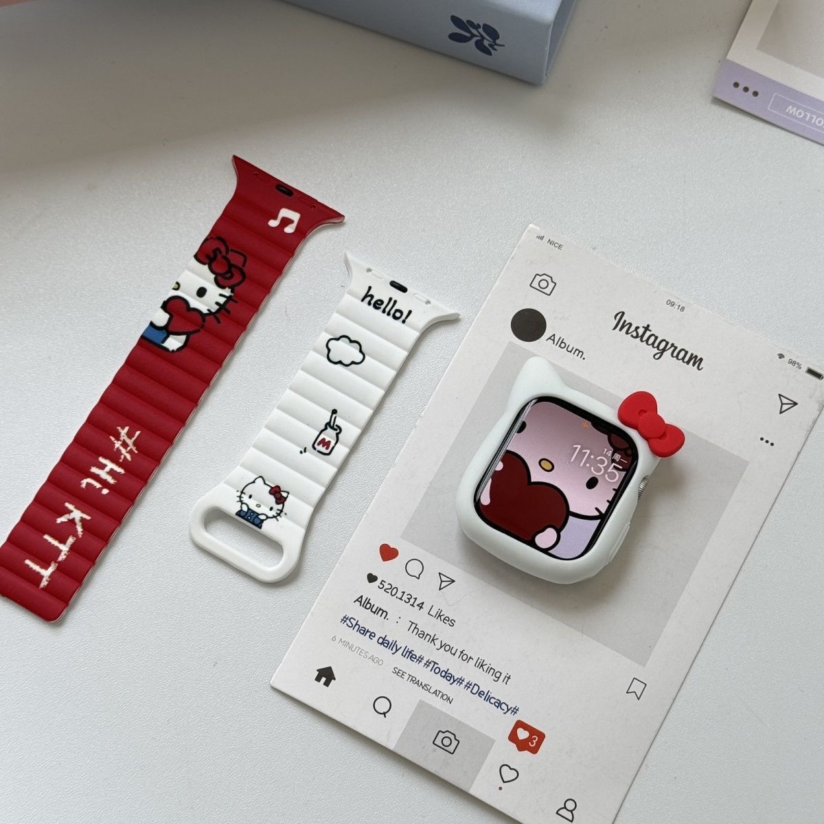 Anime Sanrio Hello Kitty Kurom - Silicone Band Women recensione e prezzo