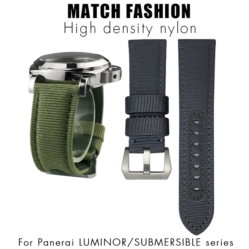 for Panerai 24mm New Nylon Wat - Canvas Strap Watch recensione e prezzo