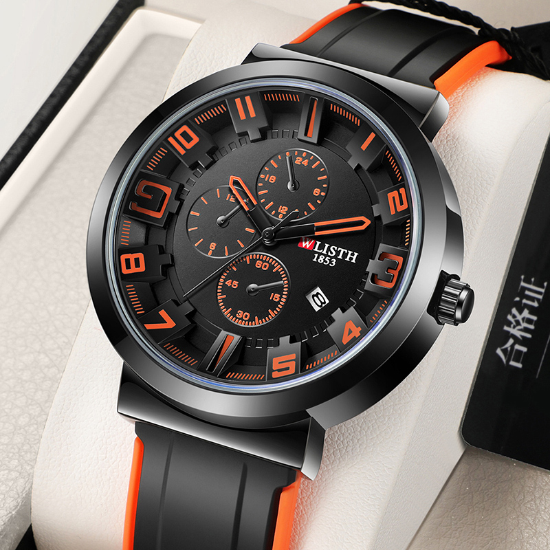 WLISTH Retro Men's Watches Spo - Leather Watch Band Men recensione e prezzo
