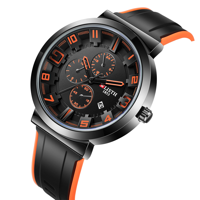 WLISTH Retro Men's Watches Spo - Leather Watch Band Men recensione e prezzo