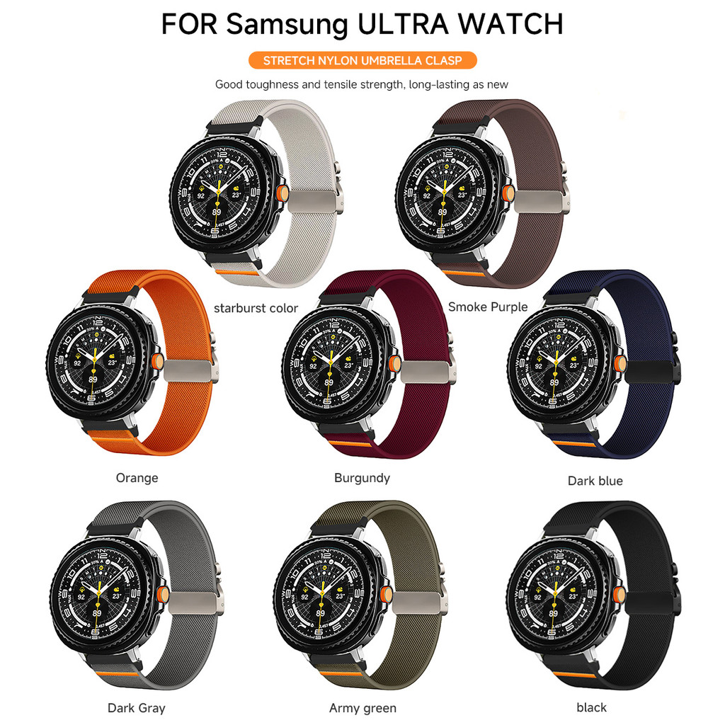 Nylon Strap For Samsung Galaxy - Parachute Strap Elastic recensione e prezzo