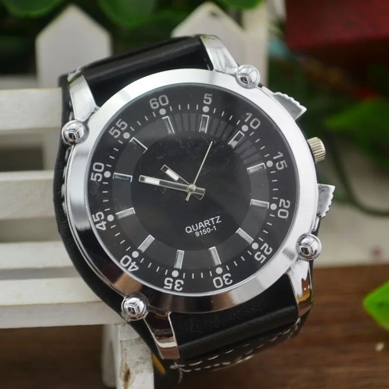 Fashion Brand Luxury Wristwatc - Leather Watch Band Men recensione e prezzo