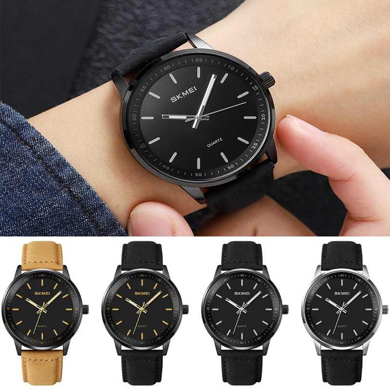Skmei Original Brand Quartz Wa - Leather Watch Band Men recensione e prezzo