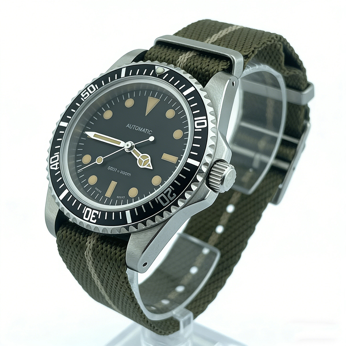 39.5mm Diver Retro watch sapph - Tropic Strap Vintage recensione e prezzo