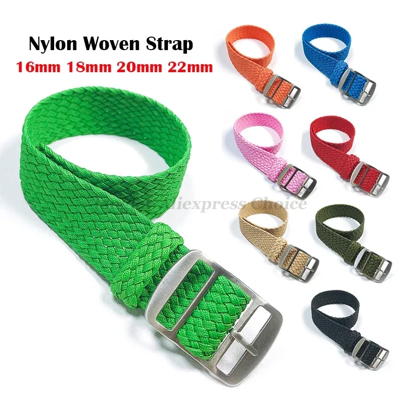 Fabric Woven Nylon Watch Band  - Perlon Strap Woven recensione e prezzo