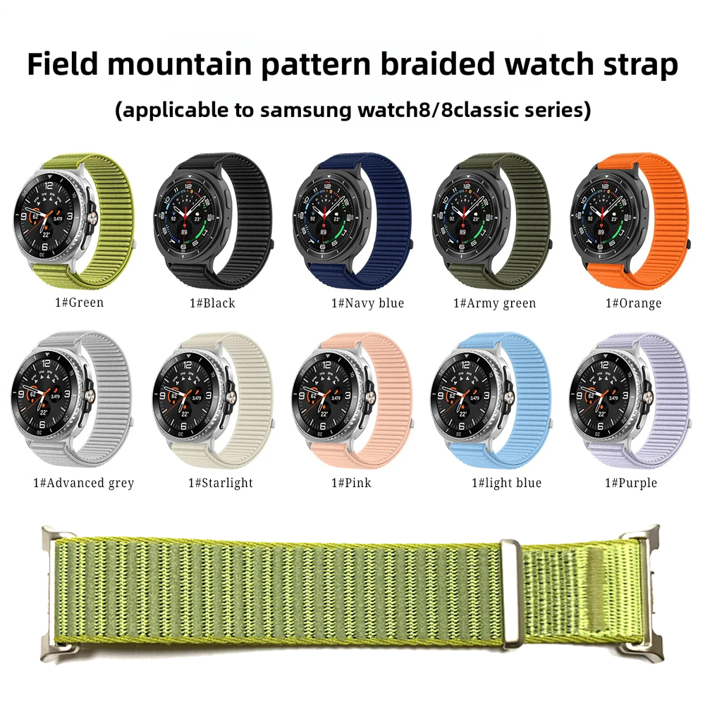 Wave Nylon Loop strap For Sams - Sport Loop Velcro recensione e prezzo