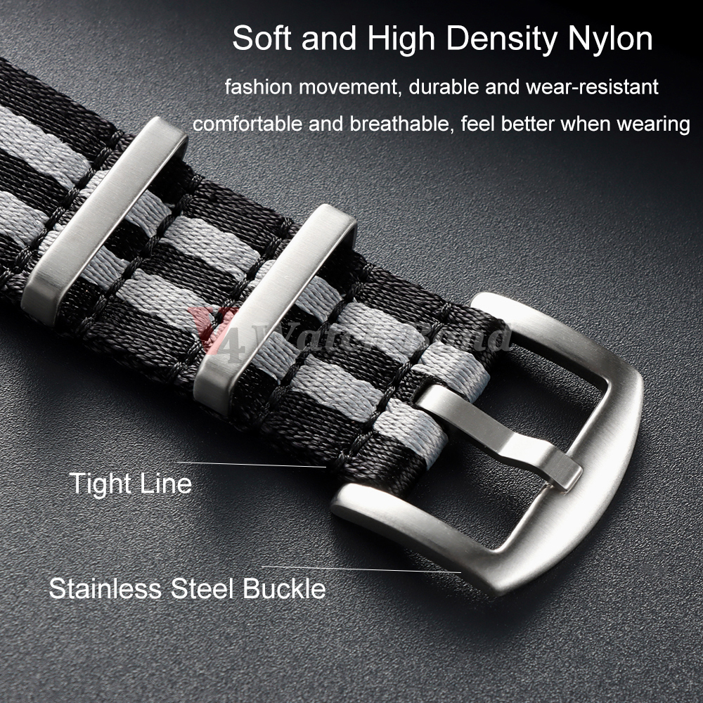 XL Super Long Size 330mm Nylon - Perlon Strap Woven recensione e prezzo