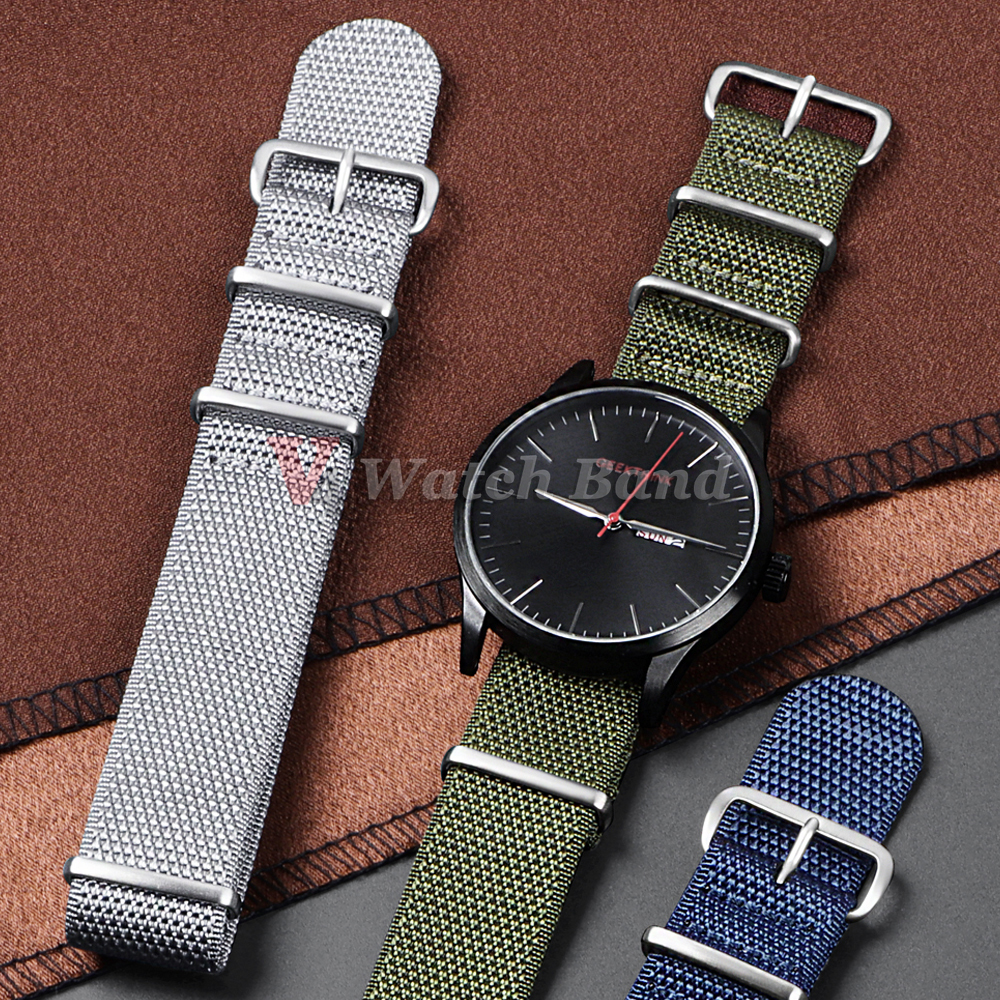 Dense Nylon Strap 20mm 22mm Wo - Perlon Strap Woven recensione e prezzo