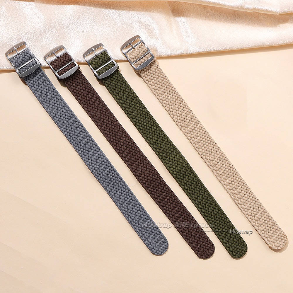 Nylon Woven Canvas Watch Band  - Perlon Strap Woven recensione e prezzo