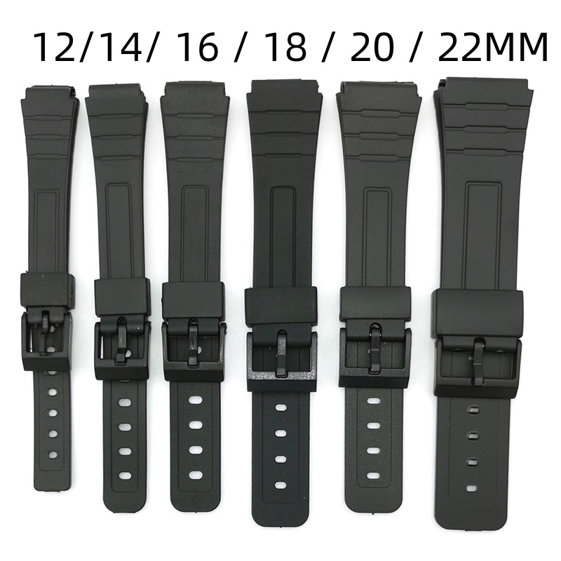 12 /14/16/18/20/22mm For CASIO - Rubber Strap Diver recensione e prezzo